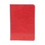 Lavie Spring/Summer 20 Red Faux Leather Women's Passport Cover (WECS127041N2)