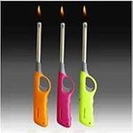 Aspect 3 Pack Refillable Safety Gas Candle BBQ Fire Lighter Plastic 27 cm Premium Collection - Assorted Colors