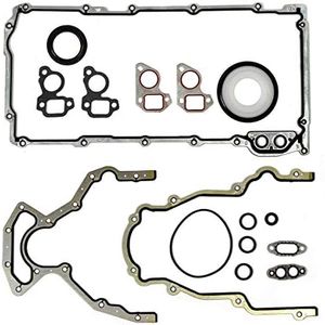 Vincos CS5975A CS9284 Lower Gasket Set Compatible with Sierra 3500 Yukon H2 Ascender 9-7x Corvette Avalanche 1500 1997-2011 5.7L 6.0L 6.2L OHV LS3 VIN H M