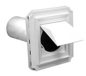 Duraflo 641010-00 Dryer Vent/Sleeve, White