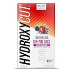 Hydroxycut Drink Mix Weight Loss for Women & Men Weight Loss Supplement Energy Drink Powder Metabolism Booster for Weight Loss Wildberry Blast, 21 Packets (packaging May Vary)