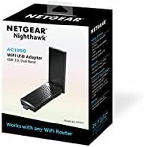NETGEAR WiFi 5 USB 3.0 Adapter (A7000) - AC1900 Dual-Band Wireless Speed (Up to 1900 Mbps), Works with Any WiFi 5 Router – for Windows PC