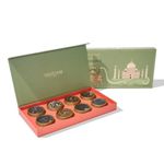 VAHDAM, Weekend at Taj Mahal - Diwali Gift Items, 8 Assorted Chai Tea, Black Tea & Herbal Tea in Travel Edition Gift Pack for Diwali, Tea Gift Set