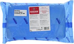 Renshaw Covering Paste Roll Out Fondant Icing for Cake Decorating - 2.5kg White