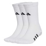 adidas Unisex Performance Cushioned Crew Socks Grip 3 Pair Pack Socks, M