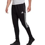 adidas Men's Tiro 21 Track Pants, black/white, Large