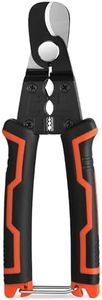 ValueMax 7 Inch Wire Stripper, Cable Cutters, Jacket Removal Cable Stripper, Wire Cutter for Copper, Aluminium Solid and Standard Wire, 4 in 1 Electrical Wire Stripper Tool