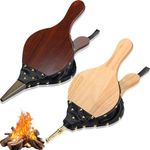 Barydat 2 Pcs Fireplace Bellows Han