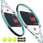 Pro Tennis Racket for Adults, 2 Pla