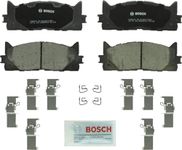 BOSCH BC1293 QuietCast Premium Ceramic Disc Brake Pad Set - Compatible With Select Lexus ES300h, ES350; Toyota Avalon, Camry; FRONT