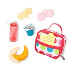 Our Generation – School Lunch Bag – Play Food Set – 18-inch Doll Accessories – Pretend Play – Toys For Kids Ages 3 & Up – Let's Do Lunch