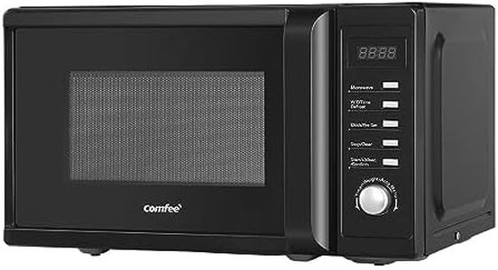 Comfee 700W Kitchen Microwave Oven, 20 Liter Capacity, Black