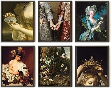 97 Decor French Baroque Decor - Antique Renaissance Wall Art Prints, Vintage Baroque Poster Rococo Paintings, Victorian Pictures Baroque Home Decor, Moody Maximalist Decor for Bedroom (8x10 inch | 20x25 cm UNFRAMED)