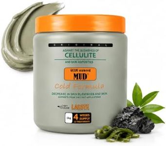 GUAM Anti-Cellulite Mud Cold Formula – Seaweed Body Wrap for Legs & Thighs – Skin Tightening, Lymphatic Drainage & Water Retention Relief (2.2 Lb)