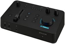 Yamaha ZG01 Game Streaming Audio Mixer, High Resolution USB Audio Recording and Playback, for Windows, Mac, iOS and Android, in Black