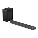 PHILIPS Audio TAB7908/10 Soundbar 5.1.2 with Wireless Subwoofer | 740W | Dolby Atmos | DTS Virtual:X | Surround Sound | Roku TV Ready Easylink | Remote | Wall Bracket | Black