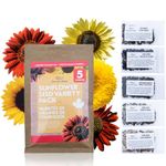 Sunflower Seeds for Planting Variety Pack – 5 Varieties – Individually Packaged | Oh! Canada Seeds | Flower Seeds