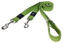 Rogz Utility Fanbelt Lime multi-purpose dog leash 5,3 ft Large