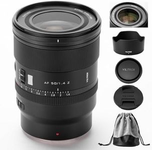 VILTROX 50mm F1.4 Pro Z Full Frame Lens for Nikon Z, Auto Focus Standard Prime Lens with Large Aperture & HyperVCM Motor for Nikon Z-Mount Z30 Z50 Z50II Z5 Z5II Z6II Z6III Z7II Z8 Z9 ZFC ZF ZR Z6 Z7