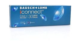 Bausch + Lomb Iconnect Daily Disposable Contact Lens (30 Lens Pack -2.75)