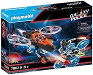 Playmobil 70023 Galaxy Police Space Pirates Helicopter with Rocket Launchers, for Children Ages 5+