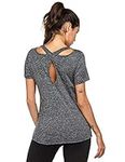 ADOME Workout Tops for Women Short 