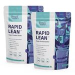 Rapid Lean Night Time Protein Shake for Weight Managment |18g Protein and 8g Fiber | Low Calorie Meal Replacement (1.6 Kgs, Unflavoured)