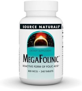 Source Naturals MegaFolinic 800mcg - 240 Tablets