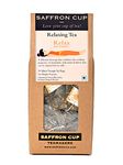 Saffron Cup Chamomile & Mint Herbal Tea | Relax Tea | 20 Pyramid Tea Bags | Health Tea | Rich in Antioxidents, Helps Soothes Cold Symptoms, Good for Heart Health | 100% Natural Teas