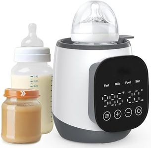 Baby Bottle Warmer 2-6 Minutes Quick Heating, 7-in-1 Baby Bottle Warmer for Breast-Milk and Formula Milk Powder, Rapid Heating Disinfection Thawing and Other Functions, 24 Fours Constant Temperature