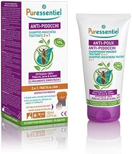 Puressentiel - Anti-Pidocchi - Shampoo Maschera Trattante 2 in 1 - Efficacia provata per eliminare pidocchi, larve e lendini - Formula naturale - 150 ml