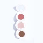 Gush 3 in 1 multi-use Face Palette | Cream Blush, Contour and Highlighter | Pocket-sized twist & Stack Palette | Easily blendable, Non sticky, Buttery & Buildable | Contains Avocado oil and Shea butter for a Dewy Finish | Free from Sulfates and fragrance (Weekdays to Weekend, 6.9 g)