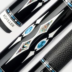 KONLLEN Carbon Fiber Pool Cue Stick Low Deflection Hand-Made Inlay Billiard Cue Ultra-Smooth Professional Feeling Billiard Pool Cue Sticks for Adults