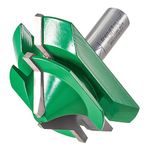 Trend CraftPro Mitre Lock Jointer Router Cutter, 1/2 Inch Shank, 68mm Cut Diameter, 30mm Cut Length, 45-Degree Angle, C188X1/2TC