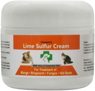 Classic's Lime Sulfur Pet Skin Cream (2 oz) - Pet Care and Veterinary Treatment for Itchy and Dry Skin - Safe Solution for Dog, Cat, Puppy, Kitten, Horse