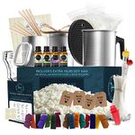 Hearth & Harbor Candle Making Kit for Adults and Kids with 10 LBs Soy Candle Wax Flakes - Full DIY Candle Making Kit with All Candle Making Supplies - Candle Kit with Soy Wax Flakes for Candle Making