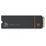 Seagate FireCuda 530 1TB Internal Solid State Drive - M.2 PCIe Gen4 ×4 NVMe 1.4, Transfer speeds up to 7300MB/s, 3D TLC NAND, 1275 TBW, 1.8M MTBF, Heatsink, with Rescue Services (ZP1000GM3A023)