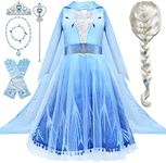 Tacobear 10pcs Frozen Elsa Costume 