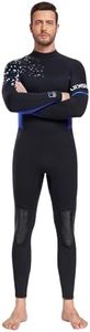 Seaskin Full Wetsuits for Men Womens 3mm Back Zip