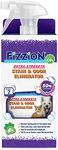 Fizzion Extra Strength Pet Stain & Odour Eliminator with Bonus Refill, 2x680 ml Capacity