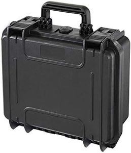 MAX Grip IP67 Cert Waterproof & Dustproof Case with Customizable Foam - Various Sizes, Unisex-Adult, Plastica MAX300S Waterproof Case 13.23" x 11.81" x 5.83" H, MAX300S, Black, 11.81" x 8.86" x 5.20"