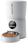 Faroro Automatic Cat Feeder, 4L Cat Feeder with Timer up to 6 Meals Per Day, Portion Control, Suitable for Small and Medium Pets