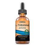 MAX ABSORPTION, Liquid L-Theanine 225mg Per Serving, 4 ounce, 60 Servings, Promotes Relaxation