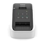 Brother QL-810W Wireless Label Printer – High-Speed, Black & Red Printing, Auto Cutter, USB/Wi-Fi, 110 Labels/Min, 300x600 dpi, Mobile & PC Compatible