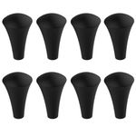 ThtRht 8 Pack Rubber Cap Silicone Tips Replacement Parts Piece for RAM X-Grip Mount Stand Phone Holder Tough-Claw Bicycle Motorcycle Tablet Clamp Arm Base Bracket Repair