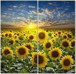 Sunflower Canvas Wall Art Decor - 2