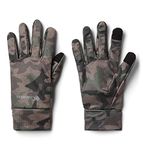 Columbia Unisex Park View Fleece Glove, Cypress Trad Camo Print, Large