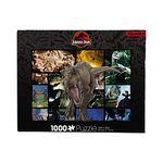 AQUARIUS Jurassic World Collage Puzzle (1000 Piece Jigsaw Puzzle) - Officially Licensed Jurassic World Merchandise & Collectibles - Glare Free - Precision Fit, 22'' x 28''