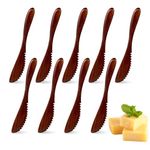 UgyDuky 8Pcs Wood Butter Spreaders 7In Wooden Butter Knifes Eco friendly Sandwich Condiment Spreader Knives Peanut Jelly Spreader Safe & Handy Kitchen Utensils Mini Spatulas for Cream, Cheese, Jam