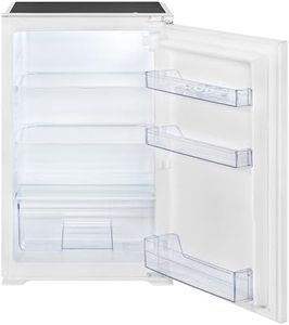 Bomann, Réfrigérateur Encastrable 129L Blanc VSE7809 - Éclairage LED, Contrôle Température 0°C à +8°C, Dégivrage Automatique, 3 Étagères en Verre, Design Pratique, Idéal pour Petites Cuisines
